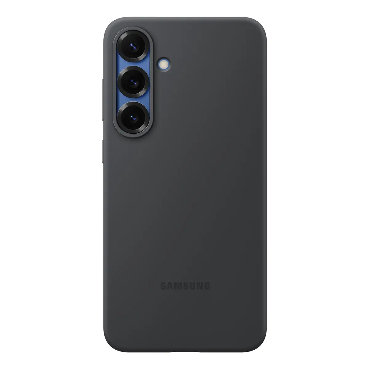 Silicone Case für das Galaxy S25+, Cover, Samsung, Galaxy S25+, 17 cm (6.7"), Schwarz