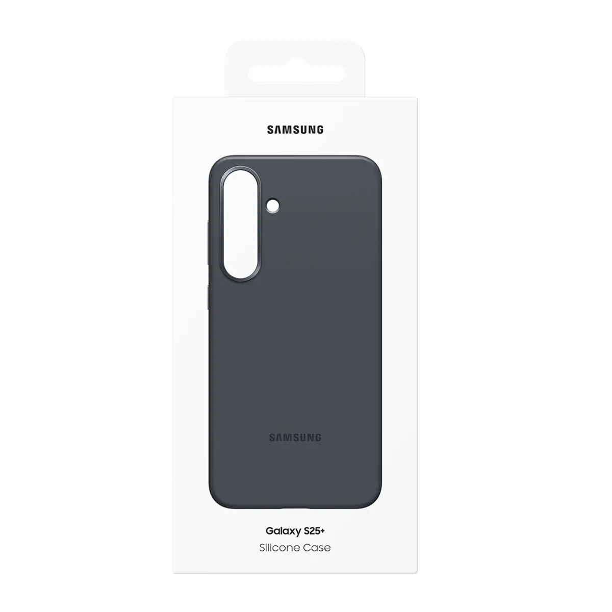 Silicone Case für das Galaxy S25+, Cover, Samsung, Galaxy S25+, 17 cm (6.7"), Schwarz