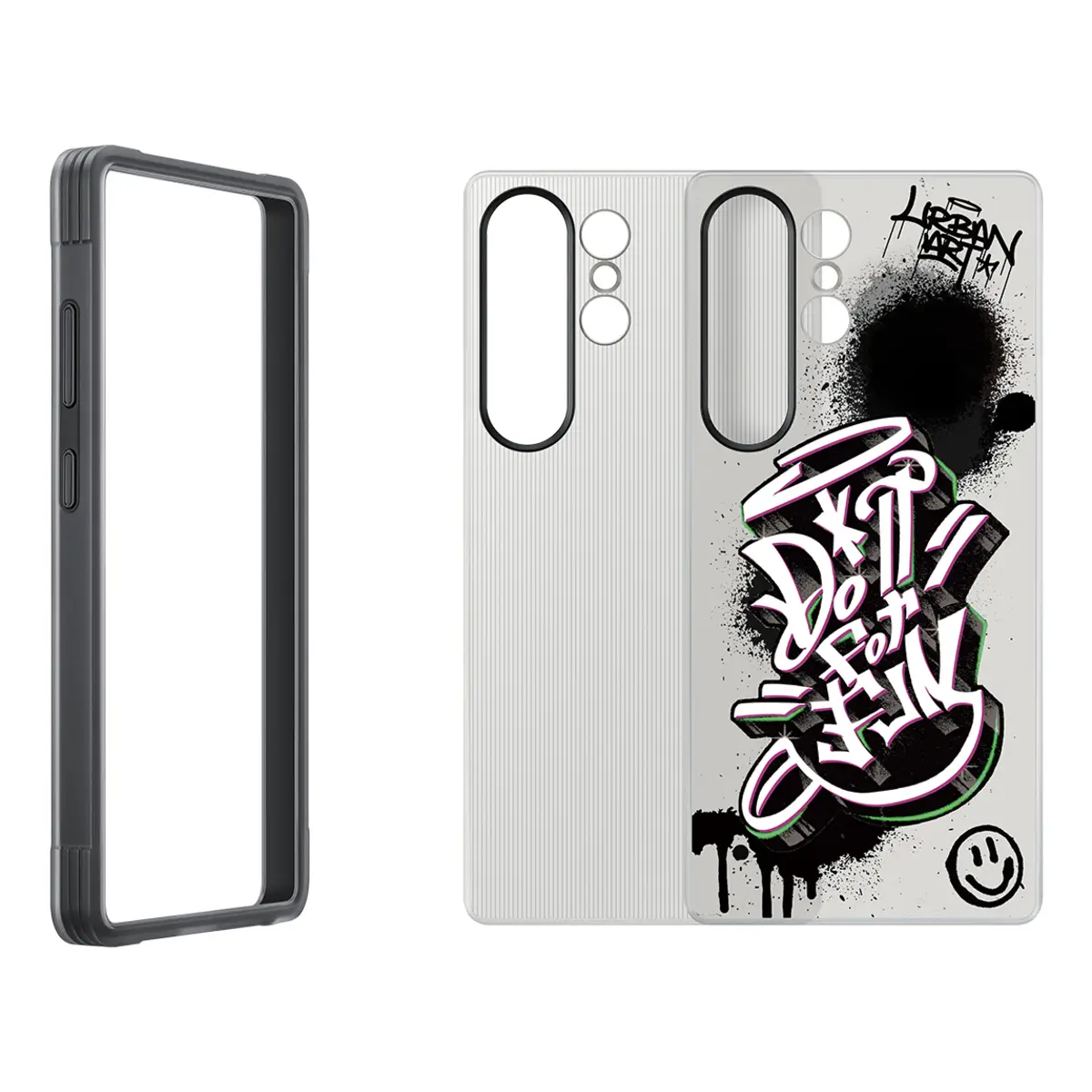 EF-JS938, Cover, Samsung, Galaxy S25 Ultra, 17,5 cm (6.9"), Schwarz, Mehrfarbig