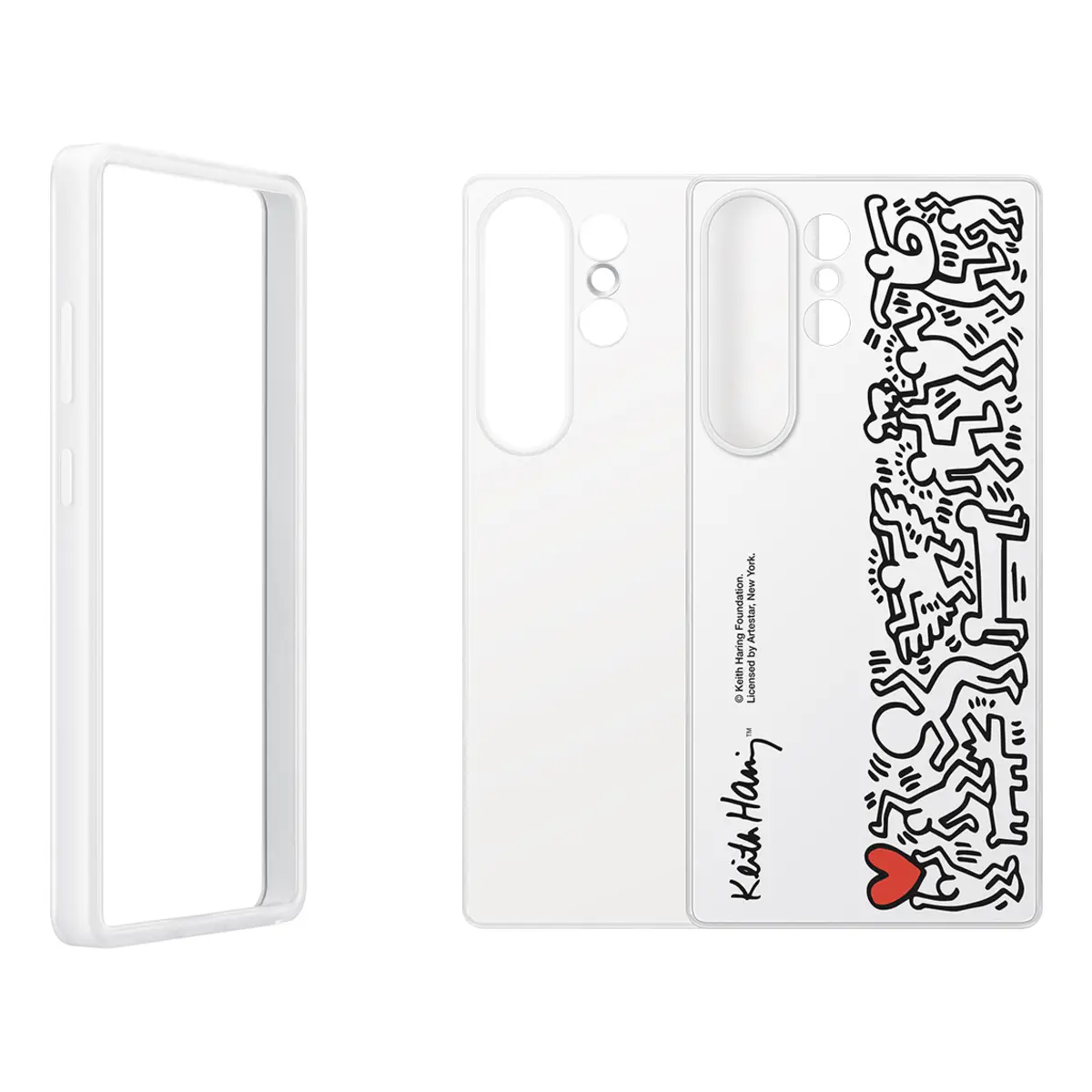 EF-MS938, Cover, Samsung, Galaxy S25 Ultra, 17,5 cm (6.9"), Mehrfarbig, Weiß