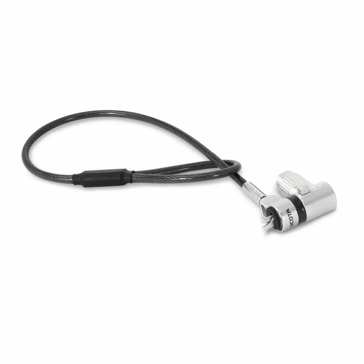 Sicherheitskabelschloss Universal Mini Silber 0,3m