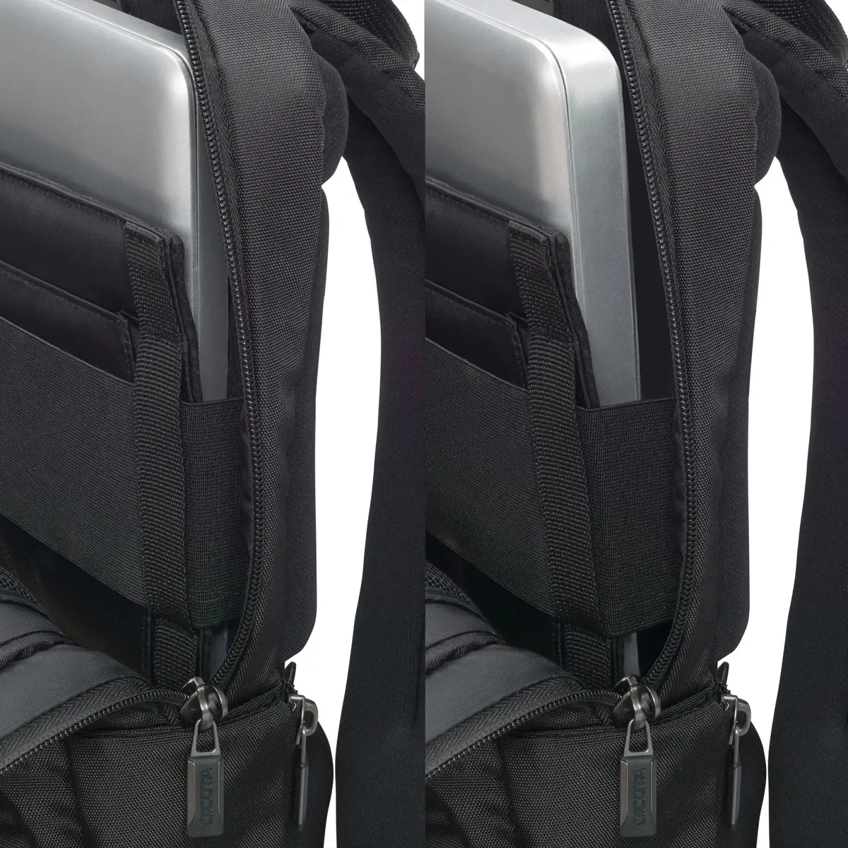 Eco Slim PRO Backpack für 35,8cm (14,1") Notebooks Schwarz