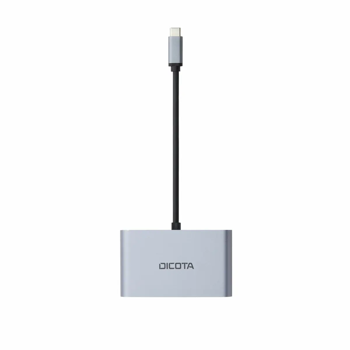 USB-C Portable 5-in1 Docking Station 4K HDMI/DP PD Silber