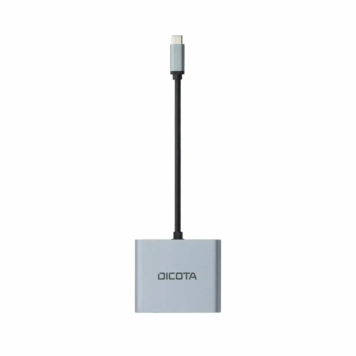 USB-C Portable 4-in1 Docking Station 4K HDMI PD 100W Silber