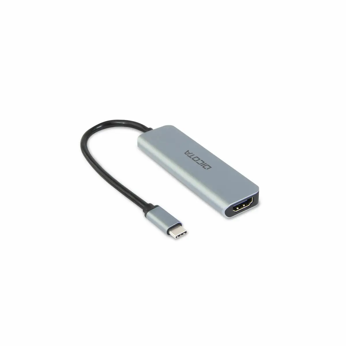 USB-C 5-in-1 Dockingstation Charging Hub 4K PD 100W Silber