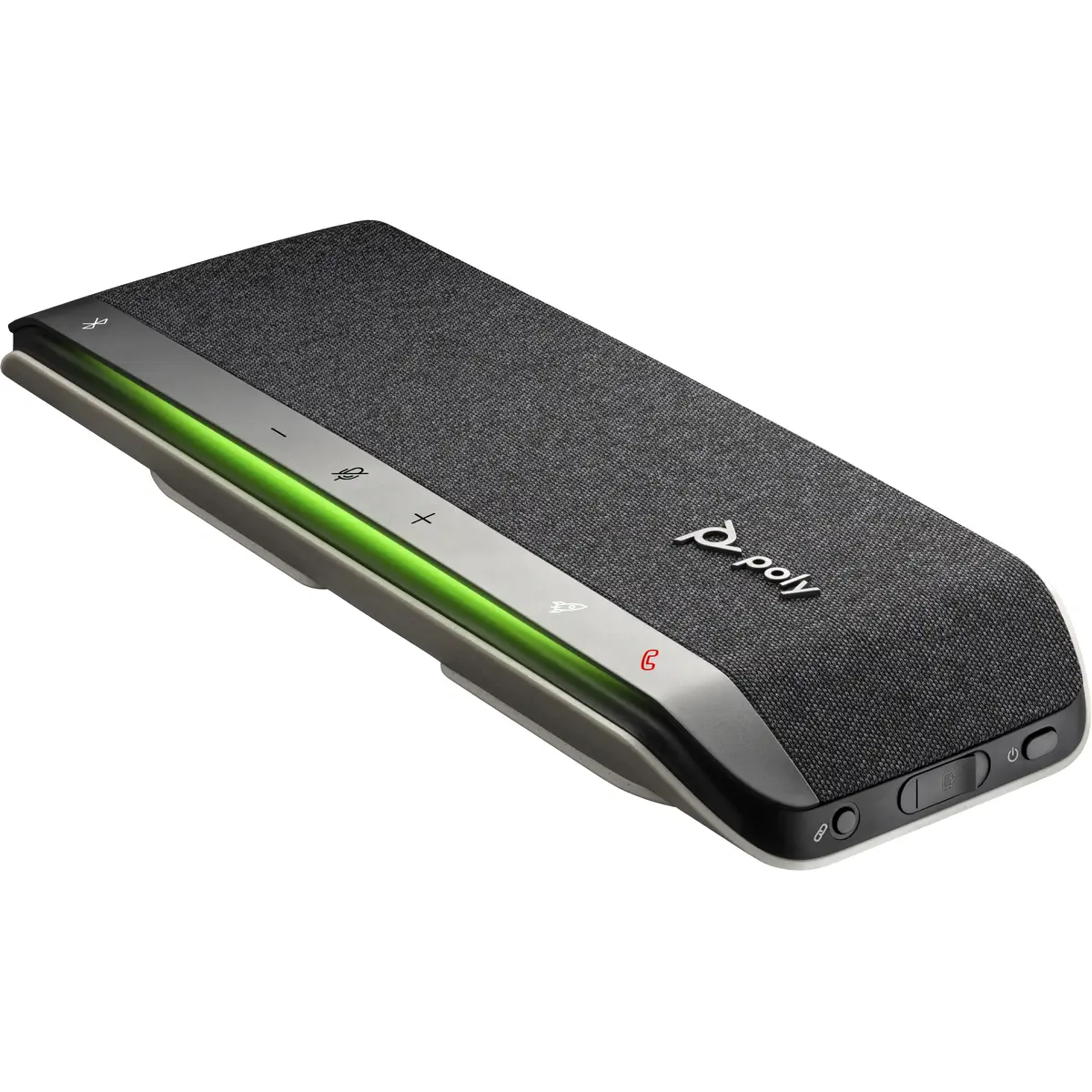 Poly Sync 40+ - Smarte Freisprecheinrichtung/Bluetooth kabellos kabelgebunden USB-A USB-C Schwarz Silber Zoom Certified