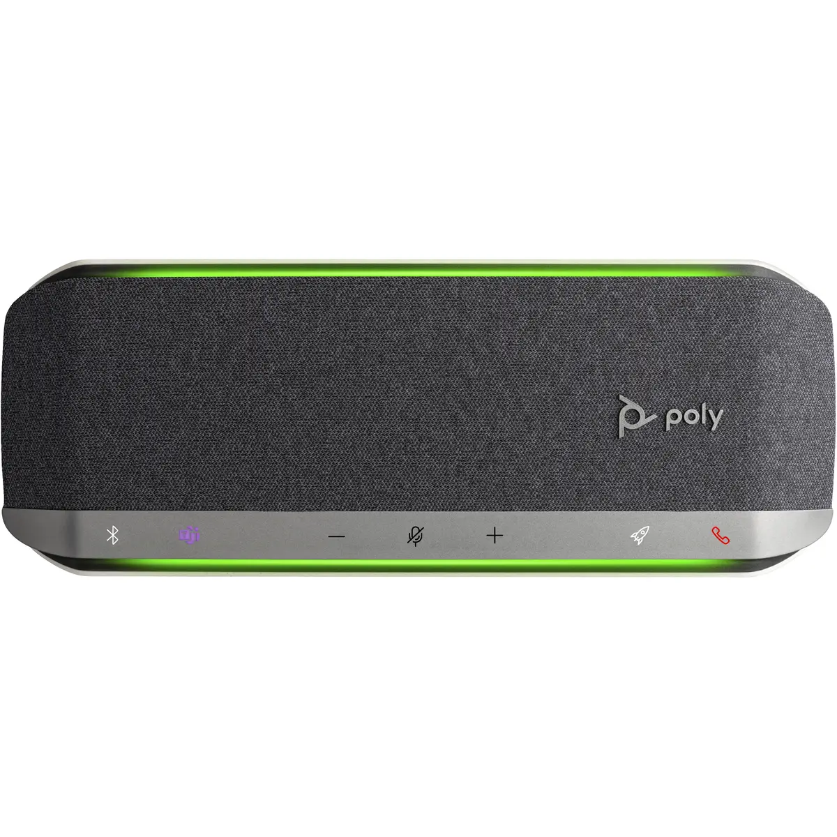 Poly Sync 40+ - Smarte Freisprecheinrichtung/Bluetooth kabellos kabelgebunden USB-A USB-C Schwarz Silber Zoom Certified