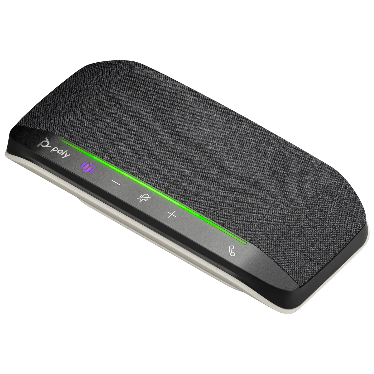 Poly Sync 10-M Freisprechtelefon kabelgebunden USB-A USB-C Silber Zertifiziert für Microsoft Teams