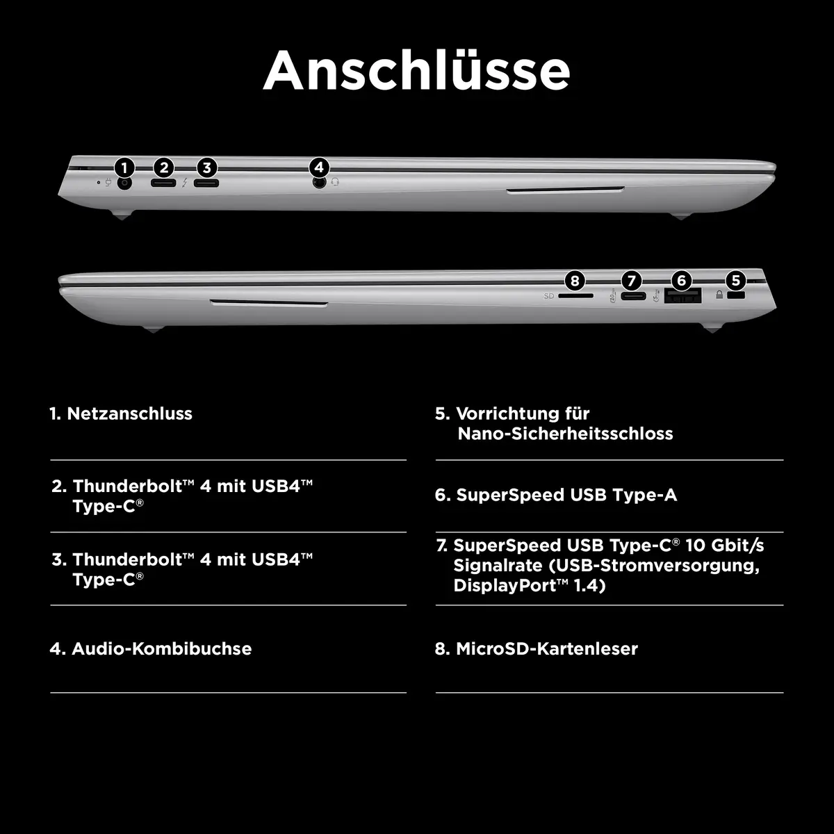 ZBook Studio G11, Intel Core Ultra 9, 40,6 cm (16"), 3840 x 2400 Pixel, 32 GB, 1 TB, Windows 11 Pro