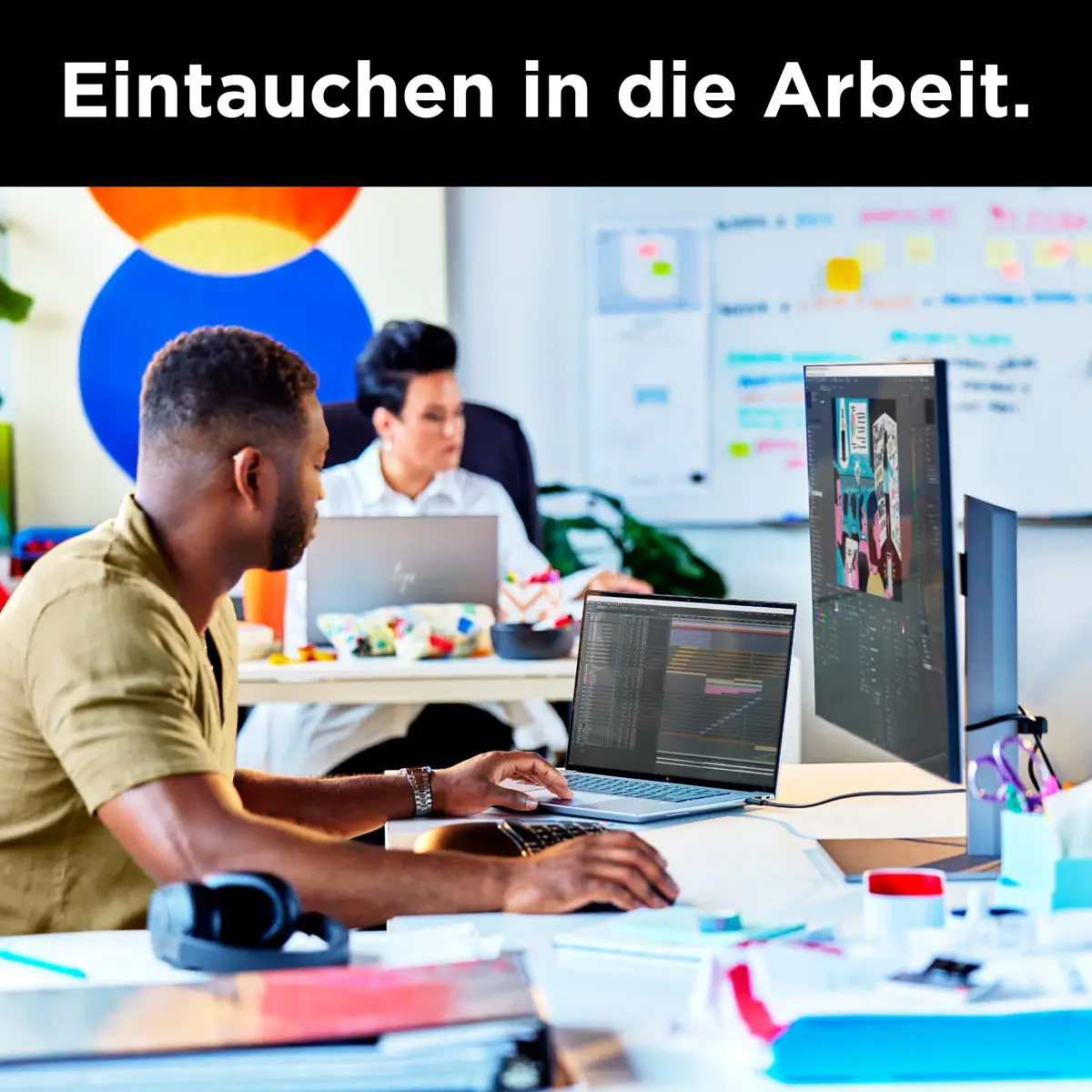 ZBook Studio G11, Intel Core Ultra 9, 40,6 cm (16"), 3840 x 2400 Pixel, 32 GB, 1 TB, Windows 11 Pro