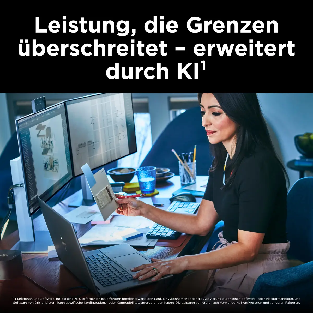 ZBook Studio G11, Intel Core Ultra 9, 40,6 cm (16"), 3840 x 2400 Pixel, 32 GB, 1 TB, Windows 11 Pro