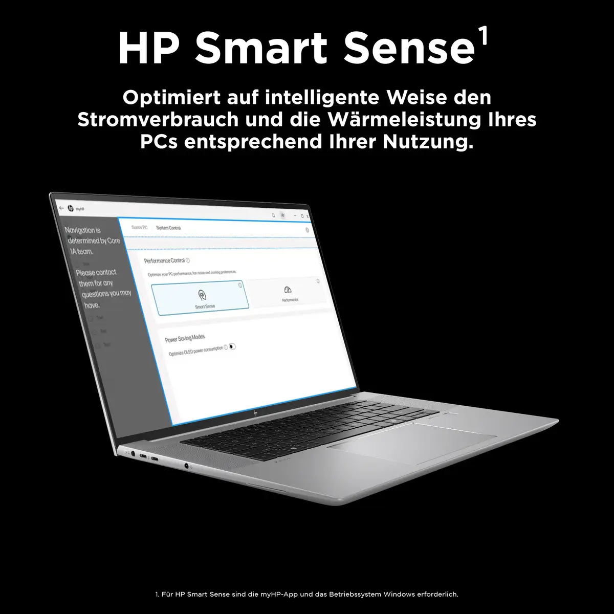 ZBook Studio G11, Intel Core Ultra 9, 40,6 cm (16"), 3840 x 2400 Pixel, 32 GB, 1 TB, Windows 11 Pro