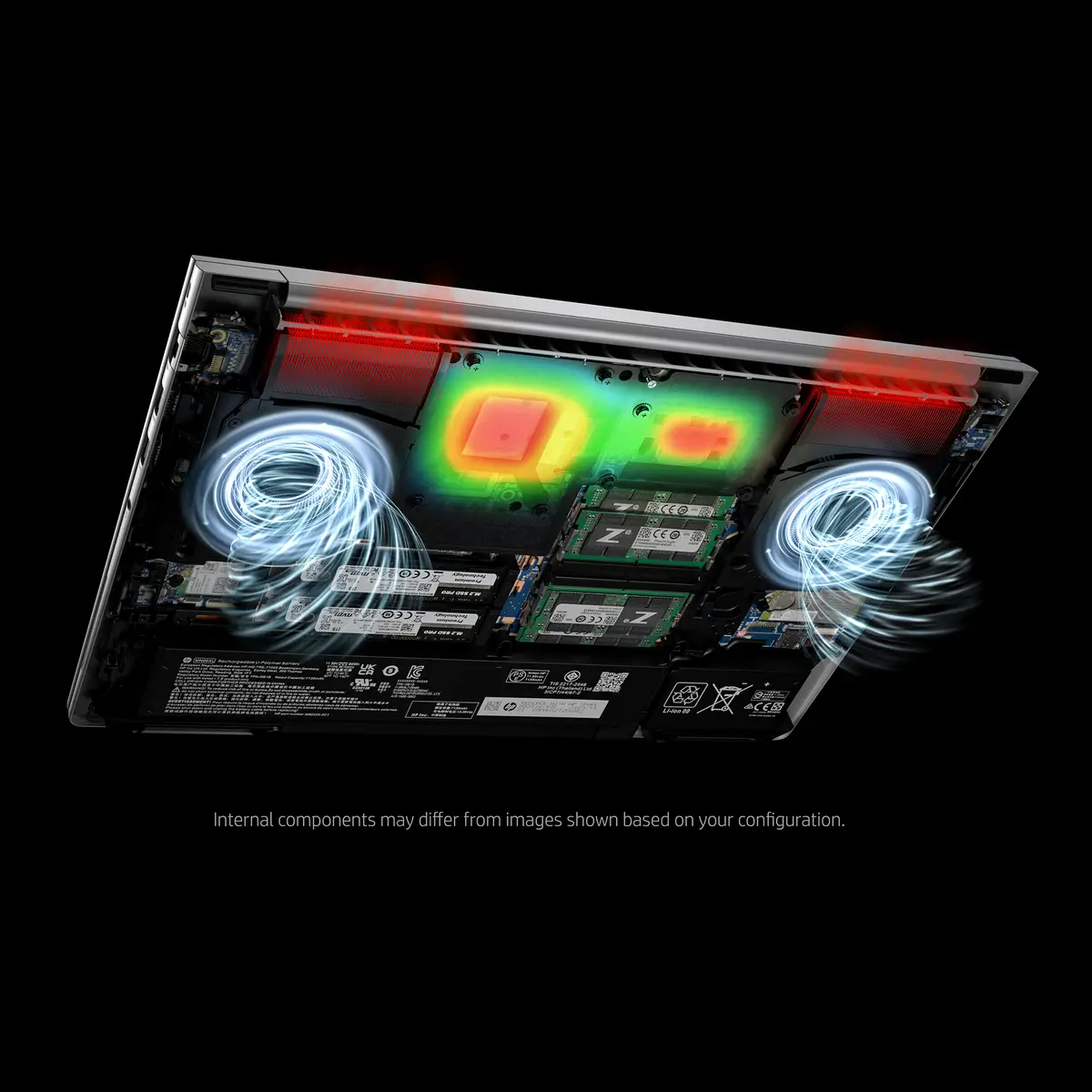 ZBook Studio G11, Intel Core Ultra 9, 40,6 cm (16"), 3840 x 2400 Pixel, 32 GB, 1 TB, Windows 11 Pro