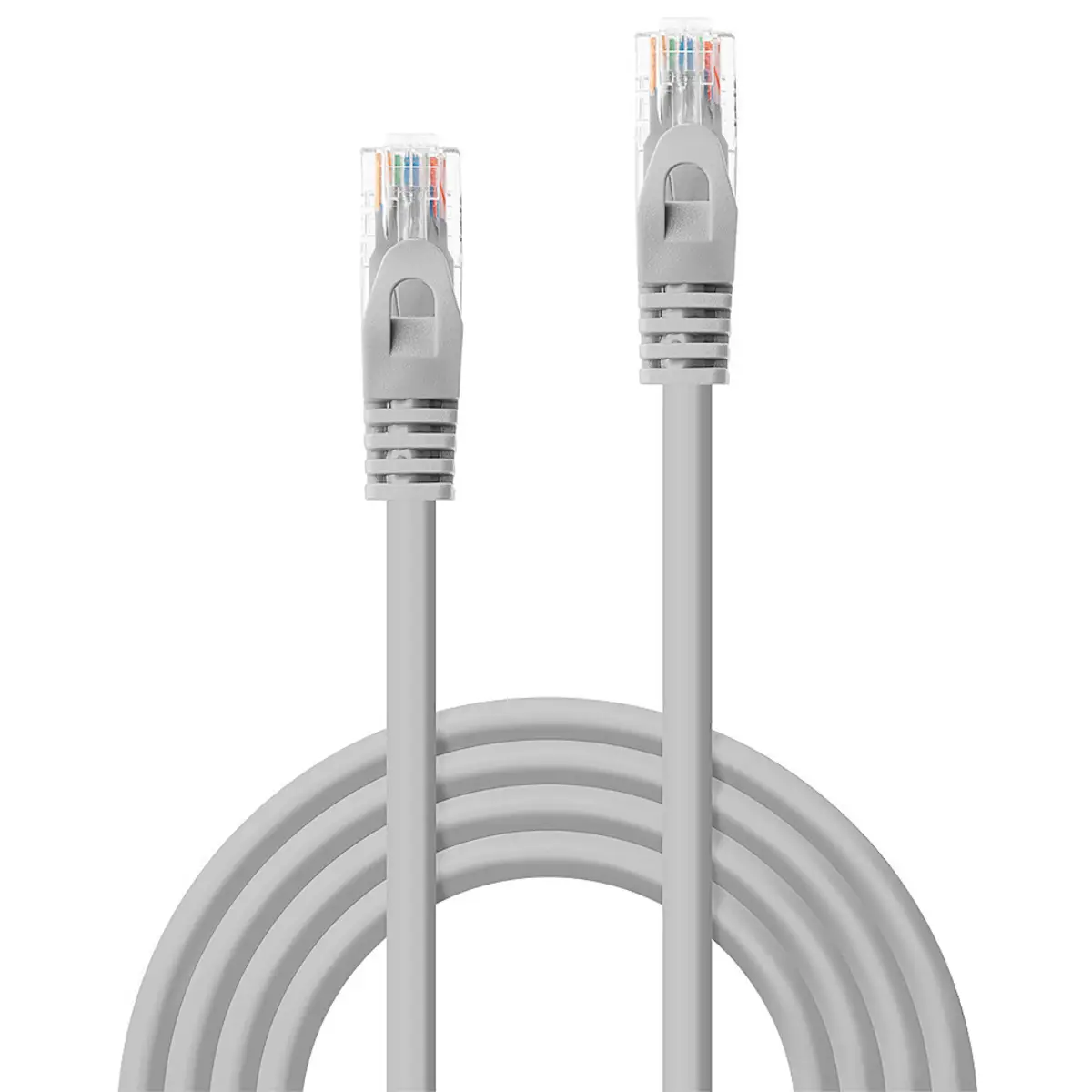 Patchkabel RJ-45 UTP Cat5e Grau 3m
