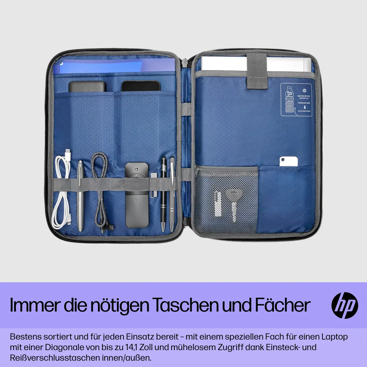 Renew Executive Laptophülle (14 Zoll), Cover, 35,8 cm (14.1"), 510 g