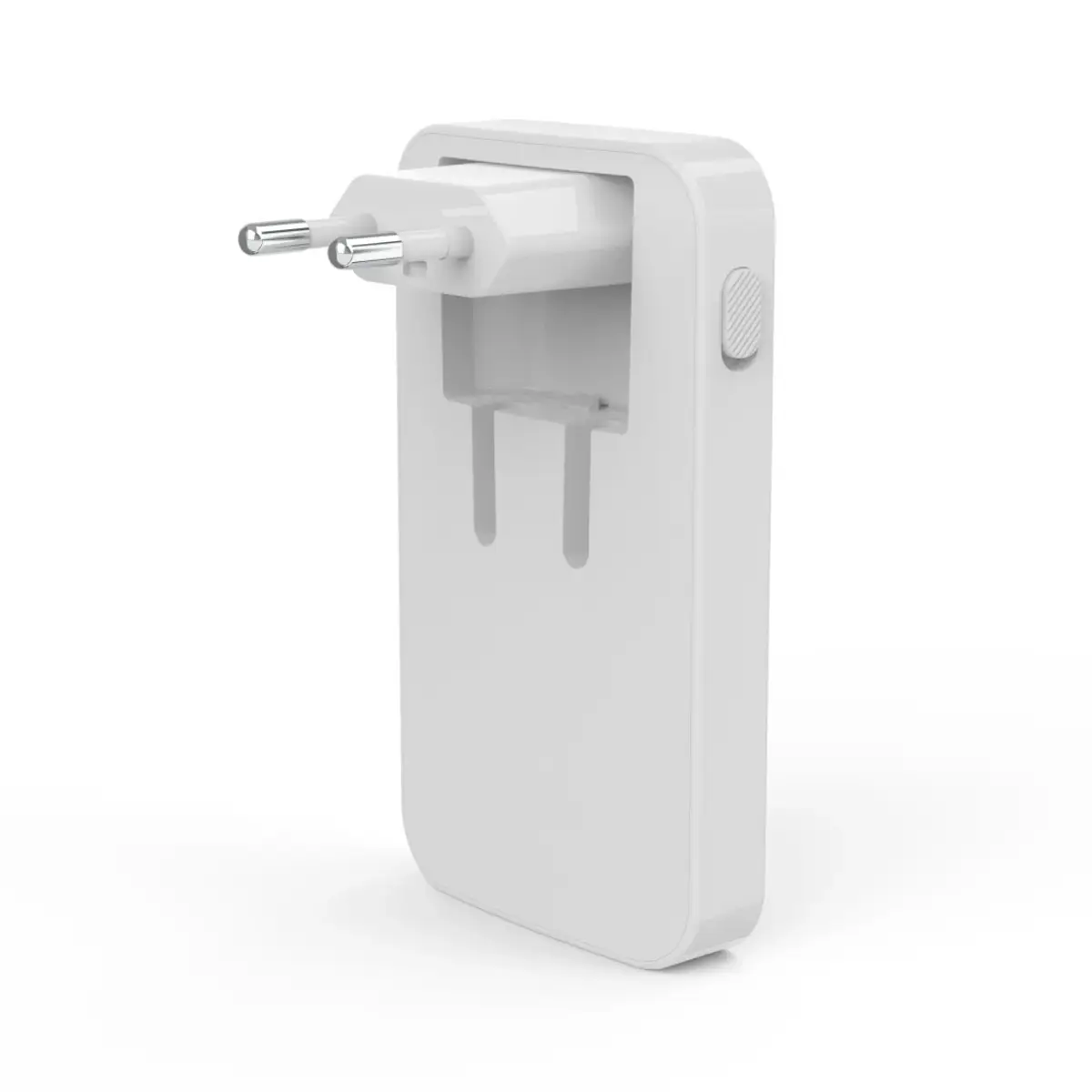 Schnellladegerät, 2x USB-C, 1x USB-A, flaches Mini-Ladegerät, PD, 65 W, WS