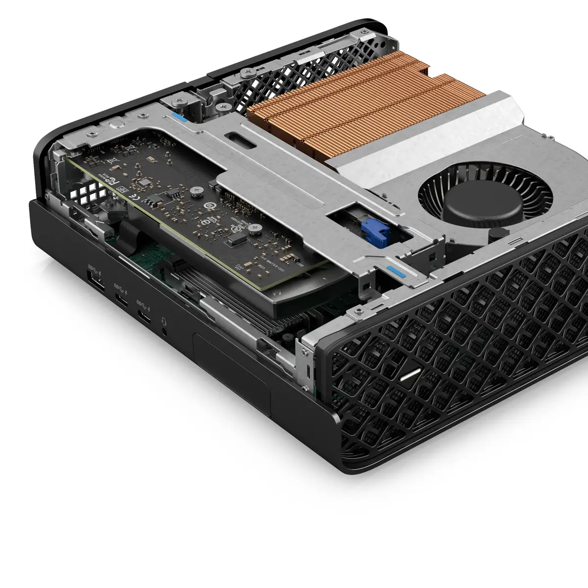 Z2 G9 Mini 5U i7-14700 2.1GHz 32GB SSD 1000GB RTX A1000 1GbE Win11P Tastatur: Deutsch