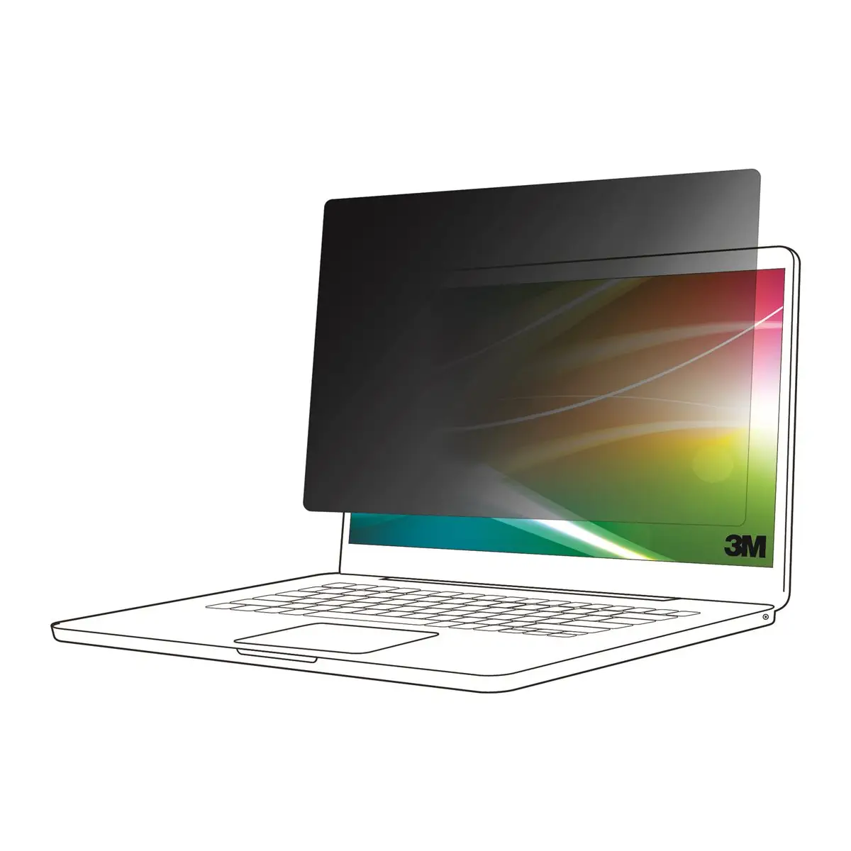 Bright Screen Blickschutzfilter für Dell Multi-line Laptops 15.6in, 16:10, BPNDE003