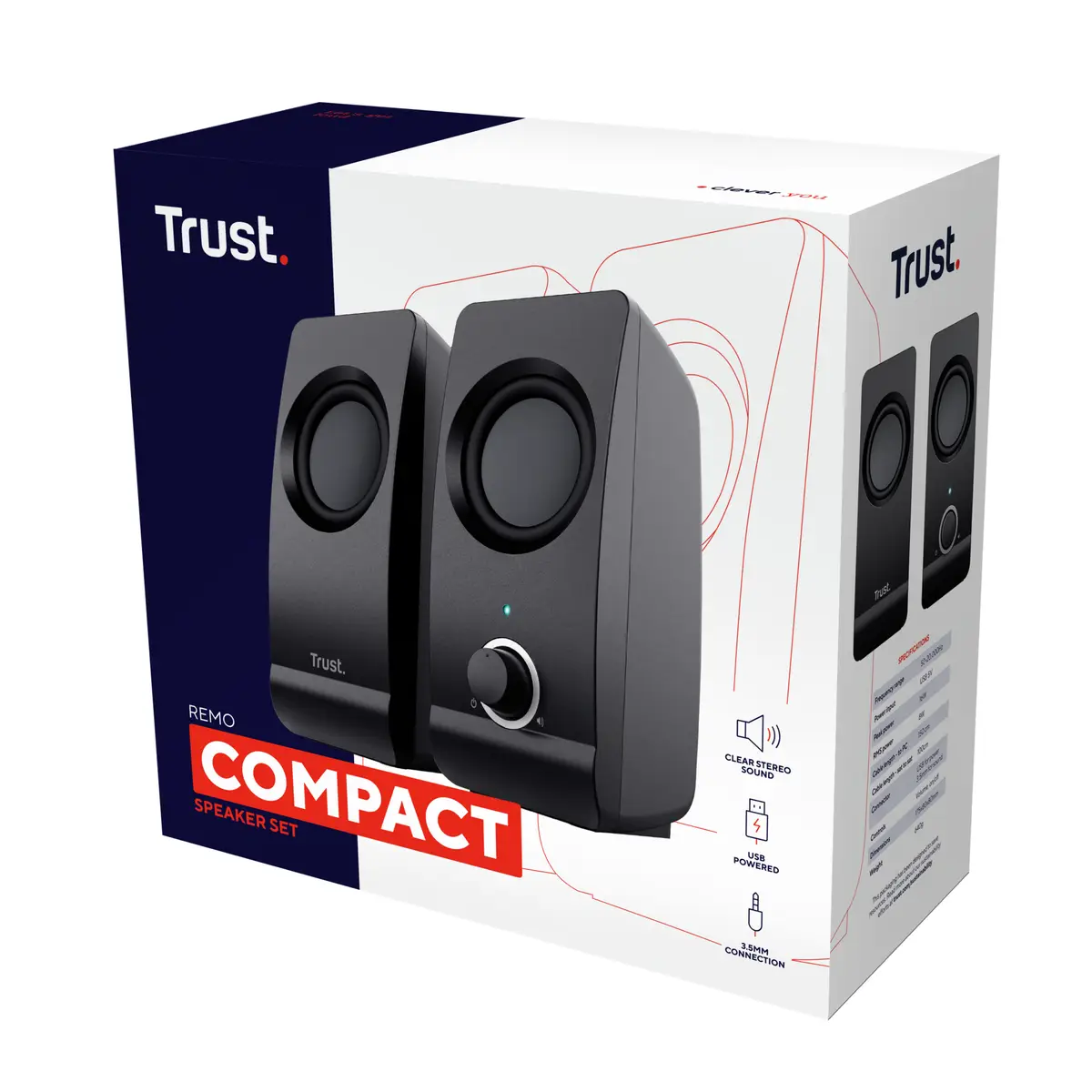 Remo 2.0 Speaker Set Lautsprecher tragbar