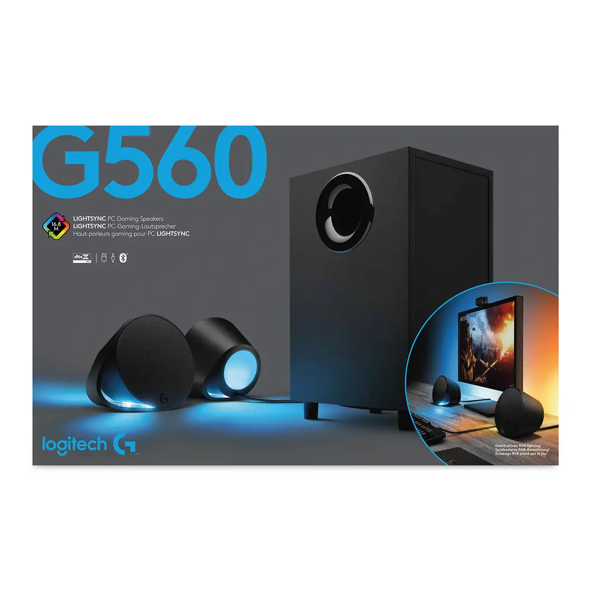 G560 Lautsprechersystem für PC