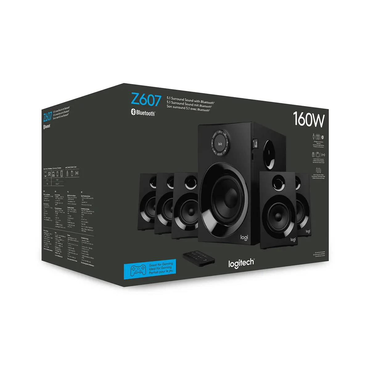 Z607 5.1 Surround Sound Lautsprecher für PC