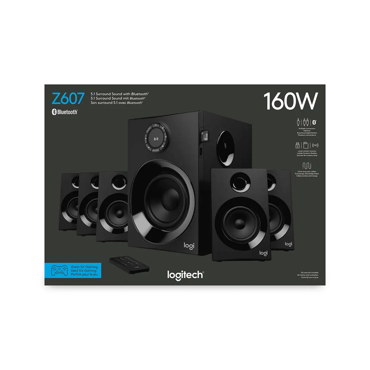 Z607 5.1 Surround Sound Lautsprecher für PC