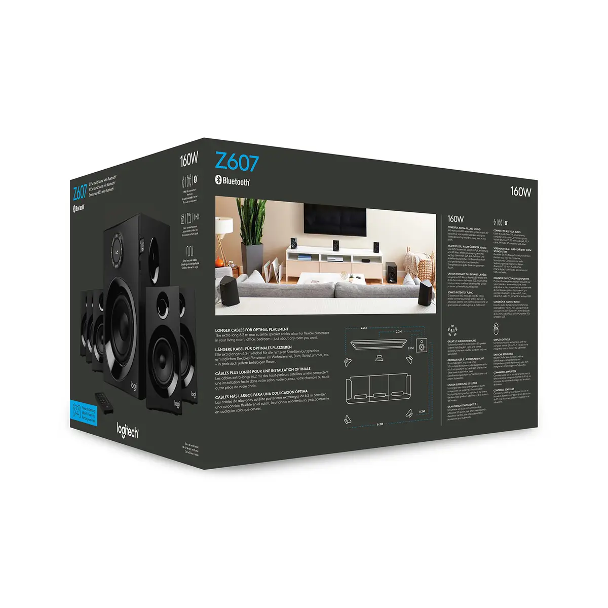 Z607 5.1 Surround Sound Lautsprecher für PC