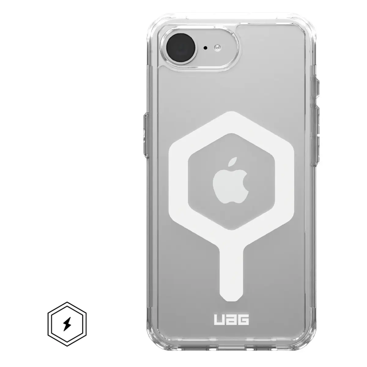 Plyo MagSafe Case Apple iPhone 16e ice (transparent)/weiß