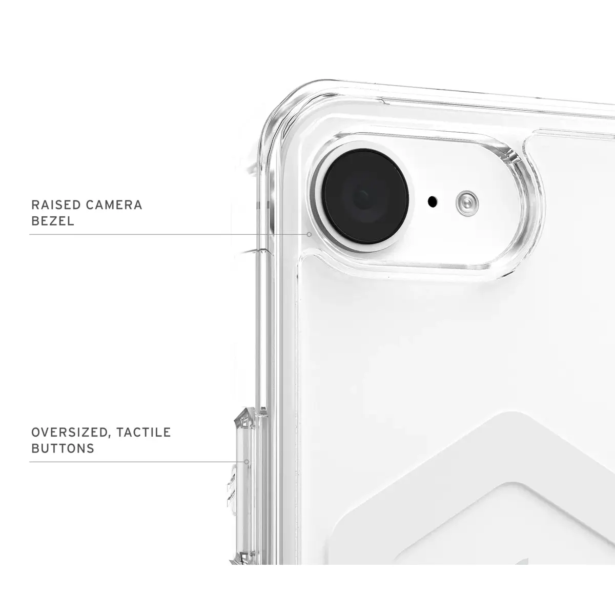 Plyo MagSafe Case Apple iPhone 16e ice (transparent)/weiß