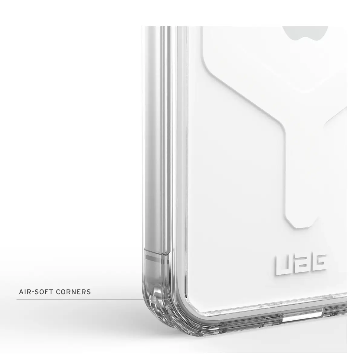 Plyo MagSafe Case Apple iPhone 16e ice (transparent)/weiß