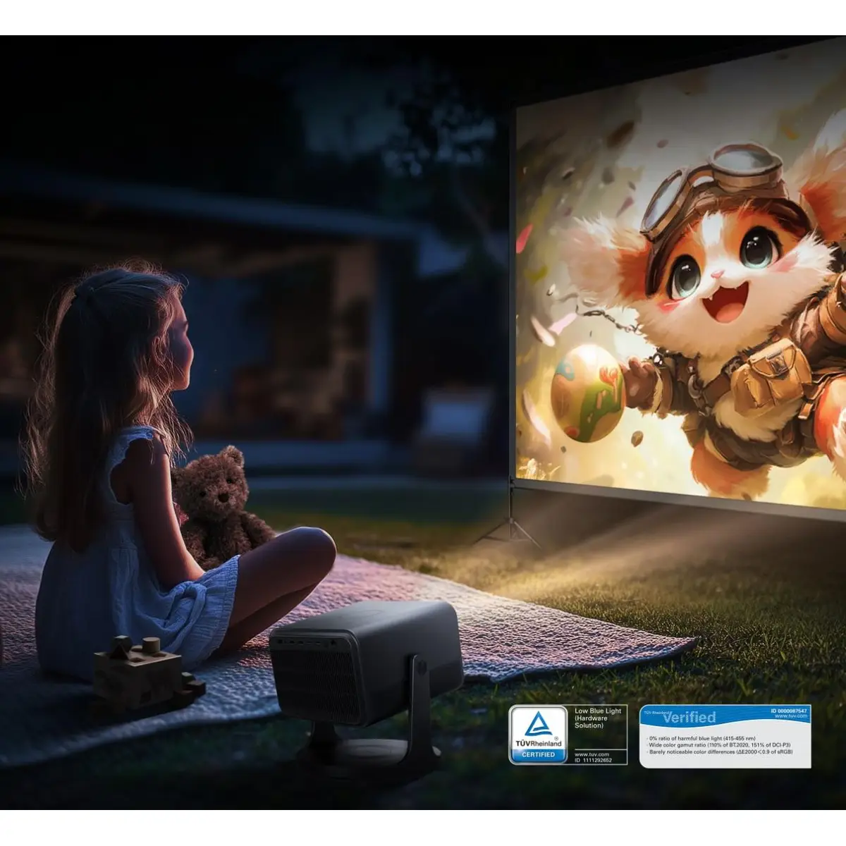 Laser TV C2 65-300 3840x2160 4K UHD e-Shift 2.000-ANSI-Lumen