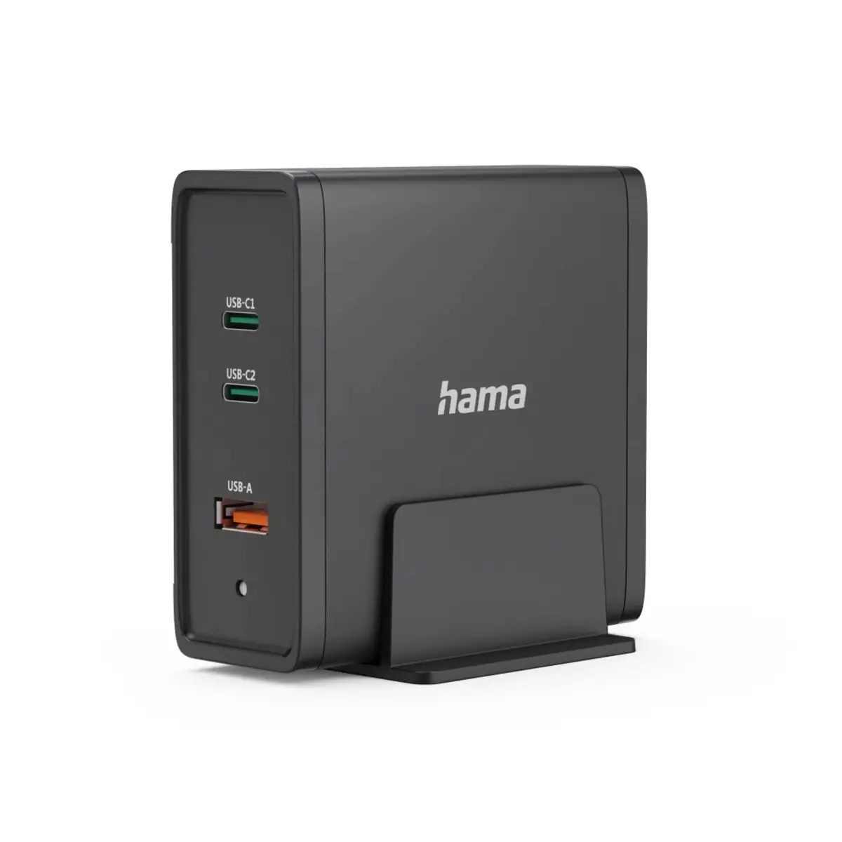 Universal-USB-C-Ladestation, GaN, 3 Ports, Power Delivery (PD), 5-28V/140W