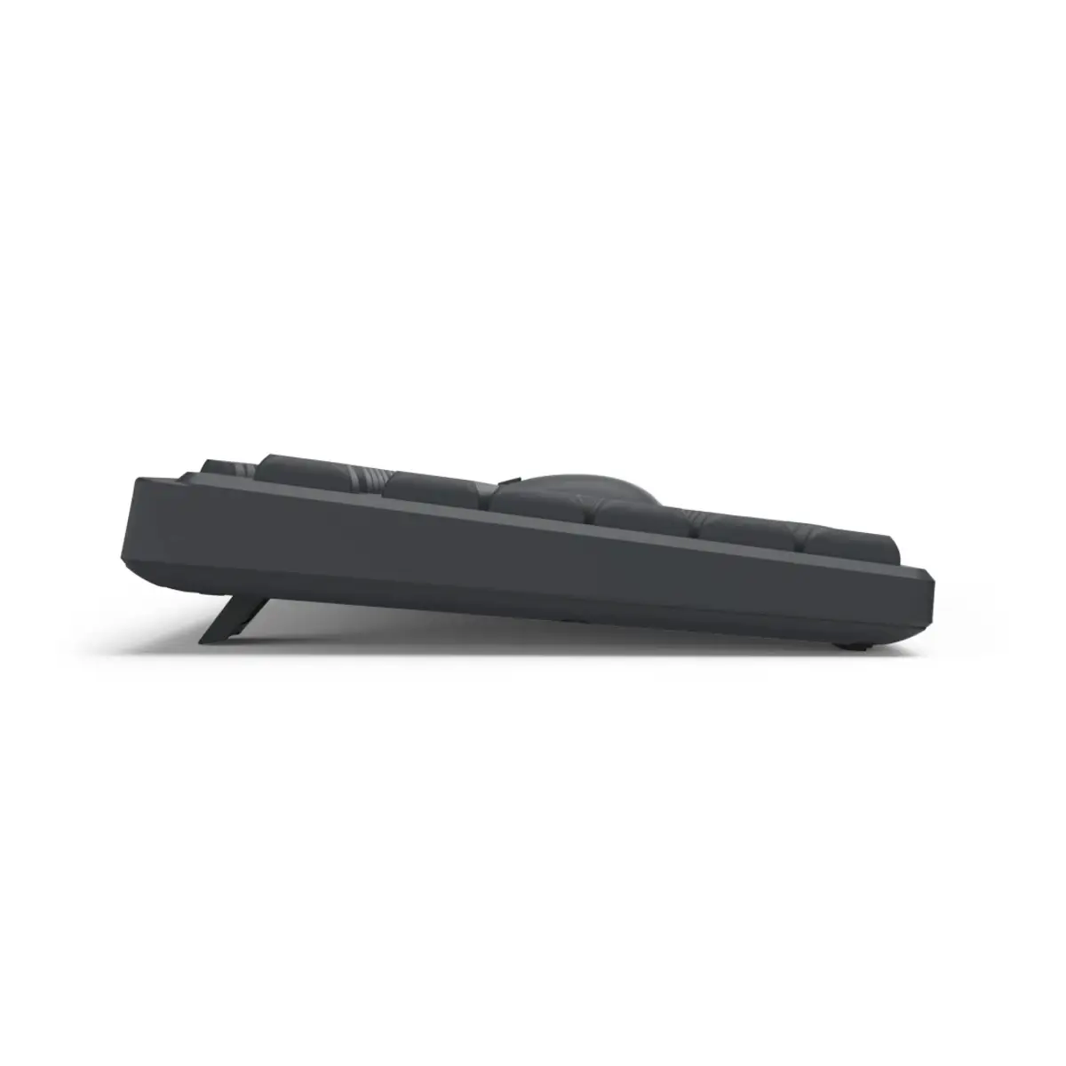 Funktastatur mit Maus WKM-200, kabellos, 8 Media-Tasten, Schw., QWERTZ DE
