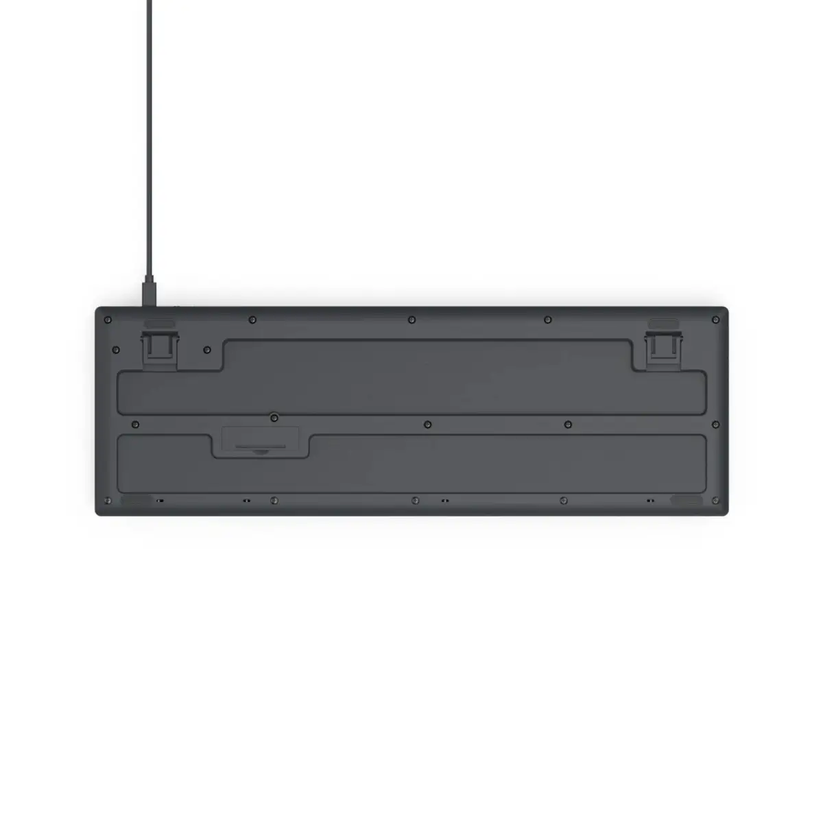 USB-Tastatur CK-200, kabelgebunden, 8 Media-Tasten, Schwarz, QWERTZ DE