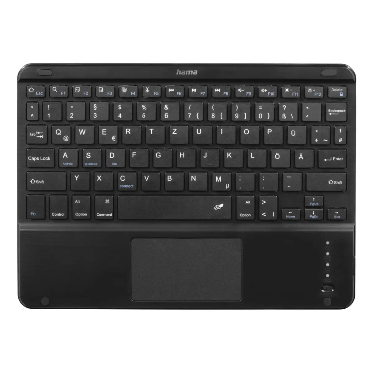 Tablet-Case Premium, Hülle mit Tastatur für Apple iPad Air 11 (2025), SW