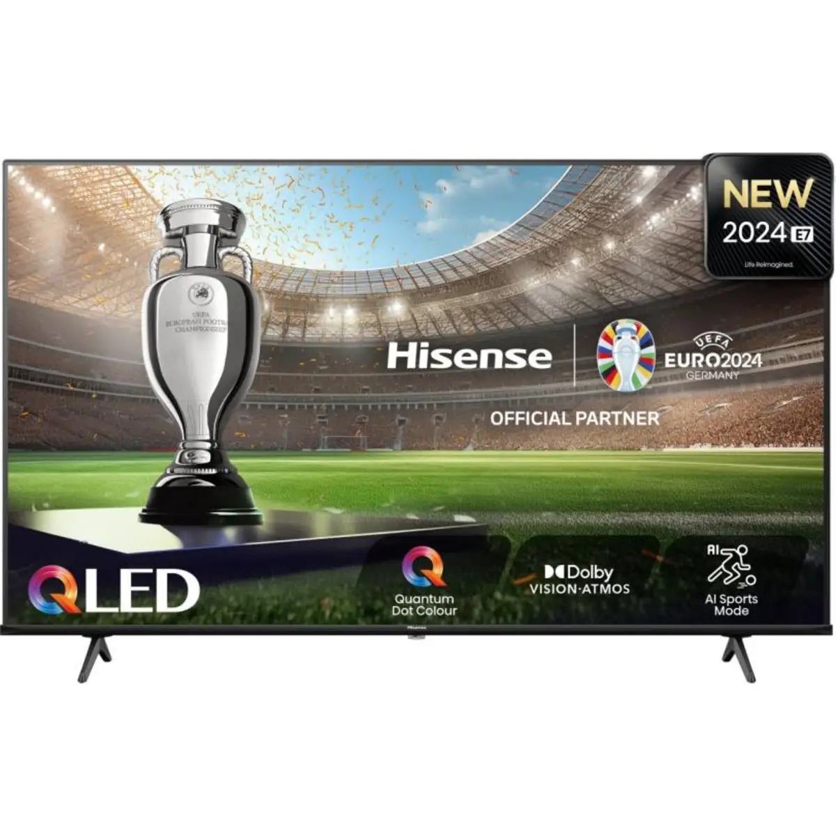 Smart-TV 75E77NQ 75" 4K UHD 3840x2160 16:9 400 cd/m² Schwarz