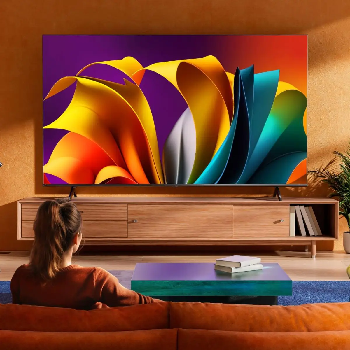 Smart-TV 55A6N 55" 4K UHD 3840x216 16:9 1400:1 300 cd/m² 8 ms Schwarz