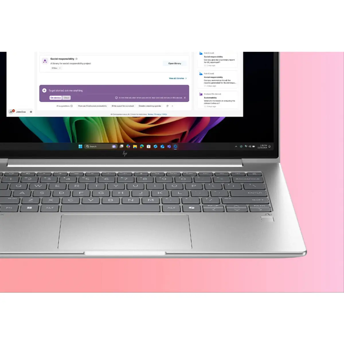 EliteBook 6 G1q 14 inch Notebook Next Gen AI PC, 14", Windows 11 Pro, Qualcomm Snapdragon X Plus, 32GB RAM, 1TB SSD, WUXGA