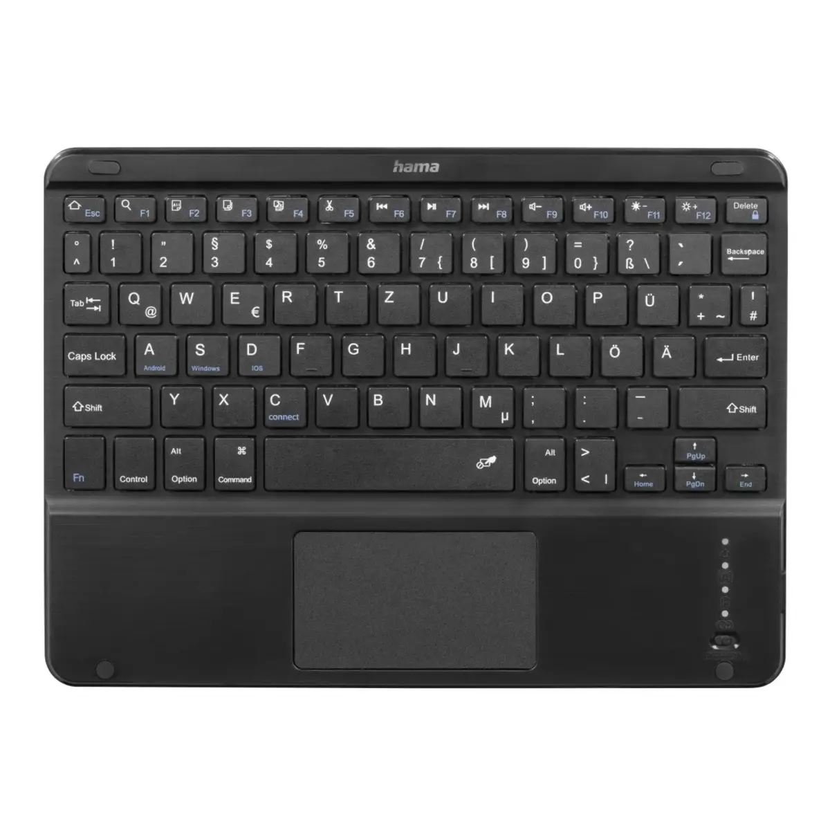 Tablet-Case "Premium", Hülle mit Tastatur für Apple iPad Air 13" (2025), SW