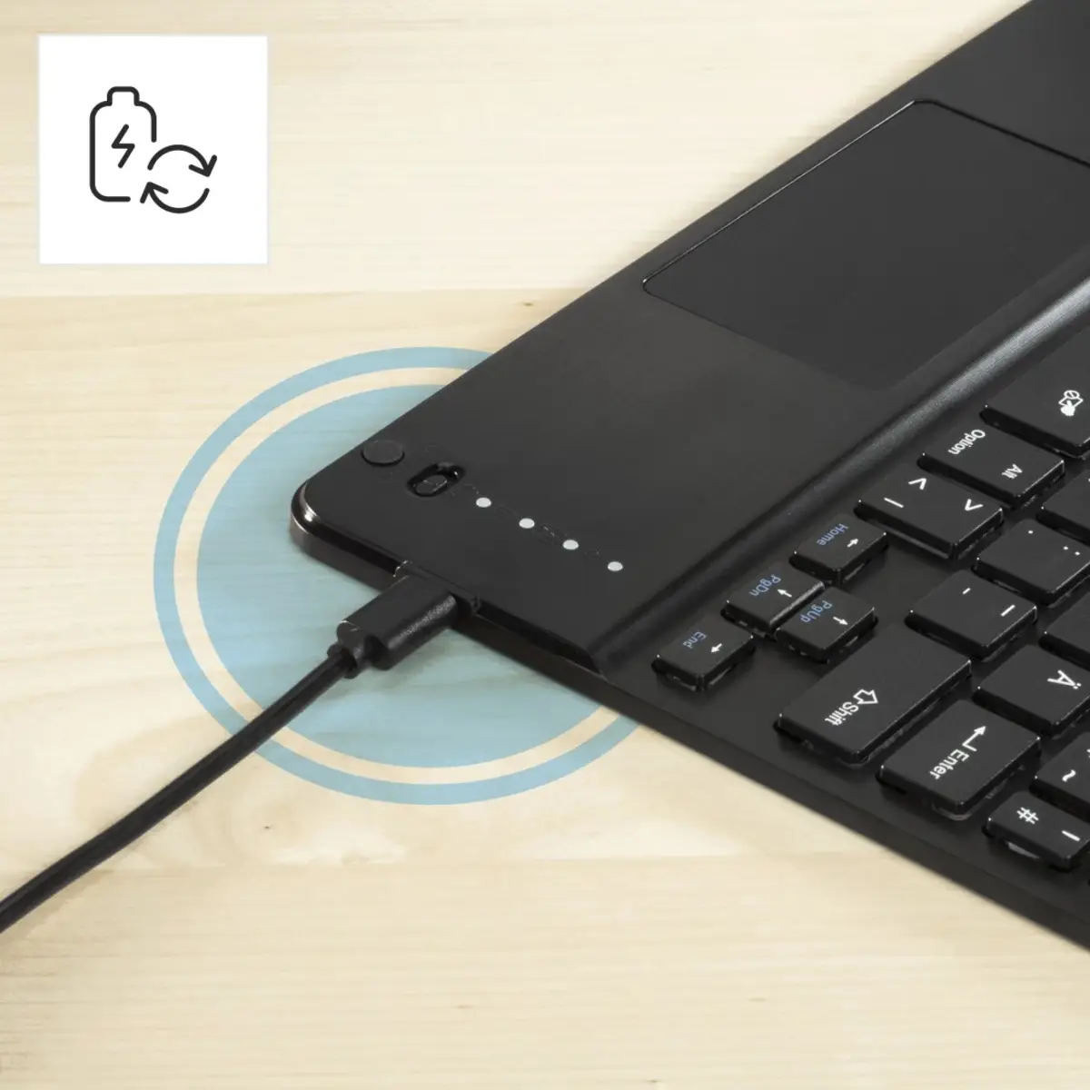 Tablet-Case "Premium", Hülle mit Tastatur für Apple iPad Air 13" (2025), SW