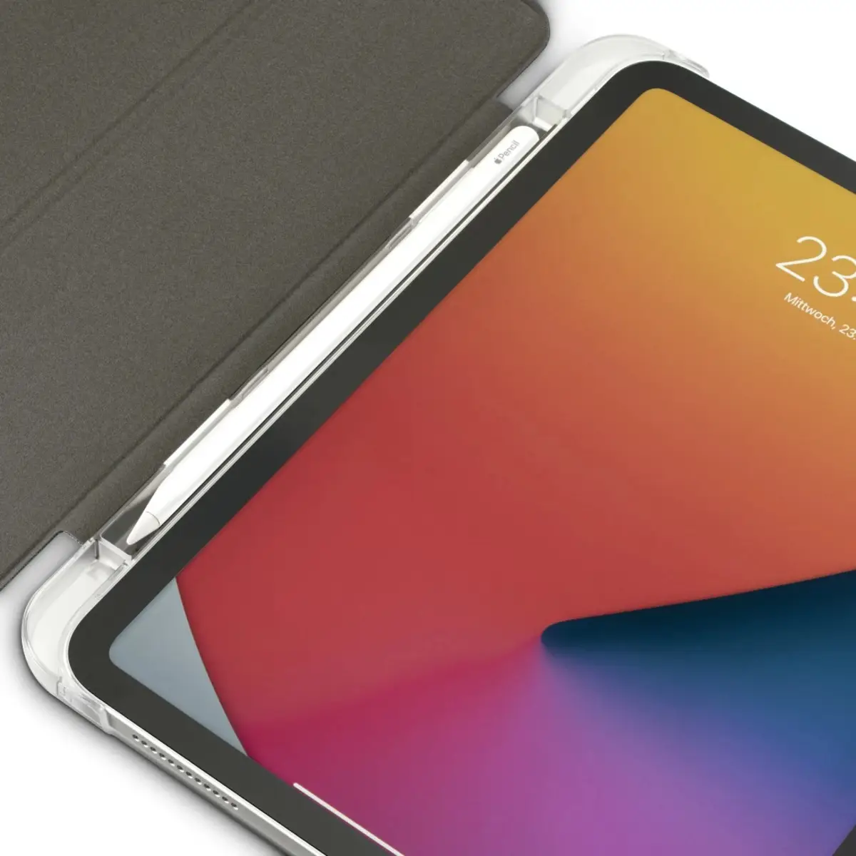 Tablet-Hülle "Fold Clear" mit Stiftfach für Apple iPad Air 13" (2025), SW