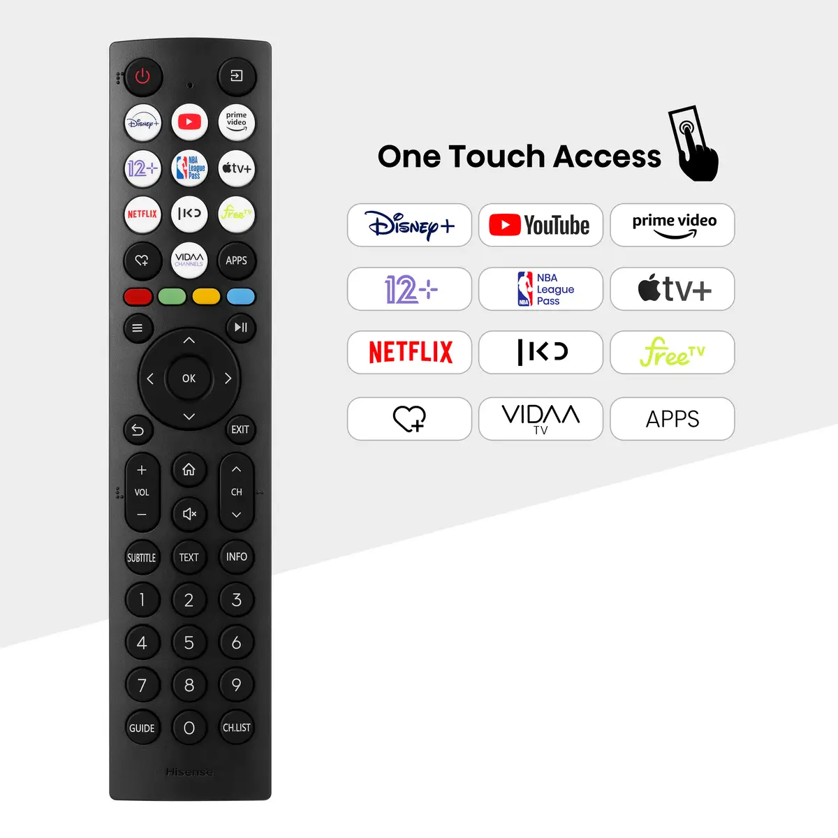 Smart-TV 32A5NQ81 cm 32" 1920x10804K UHD 16:09 230 cd/m² 20ms Schwarz