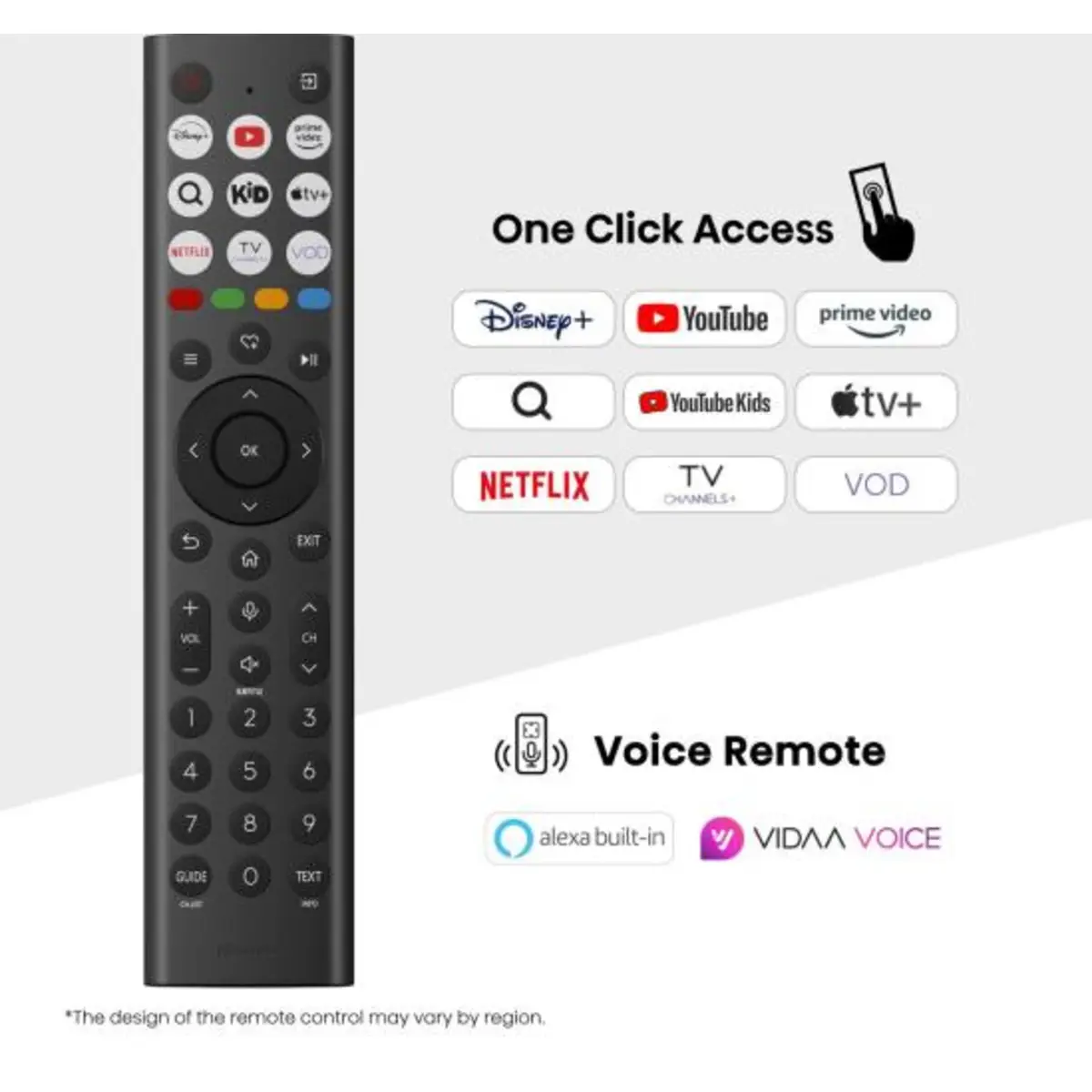 55E77Q 139,7cm (55") Smart-TV 3840x2160 Pixel QLED WLAN Dolby Atmos VIDAA Smart OS Schwarz