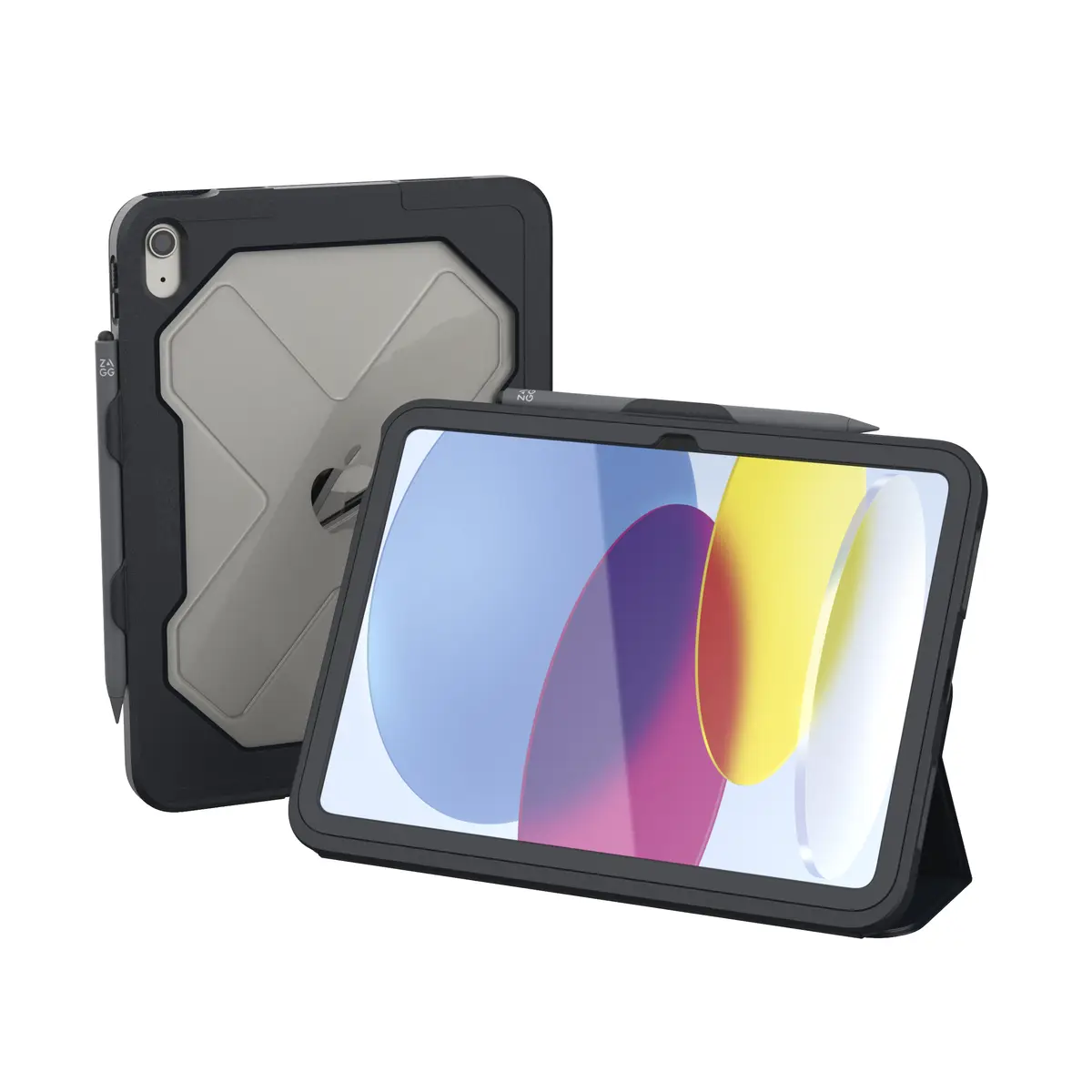 Rugged Messenger Hülle für iPad 10,9" (10. Gen.) Charcoal