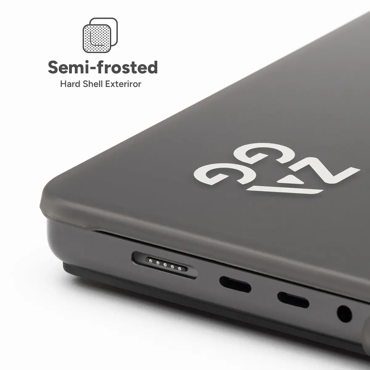 Shellcase für Macbook Pro 14" M3/M2/M1 Smoke