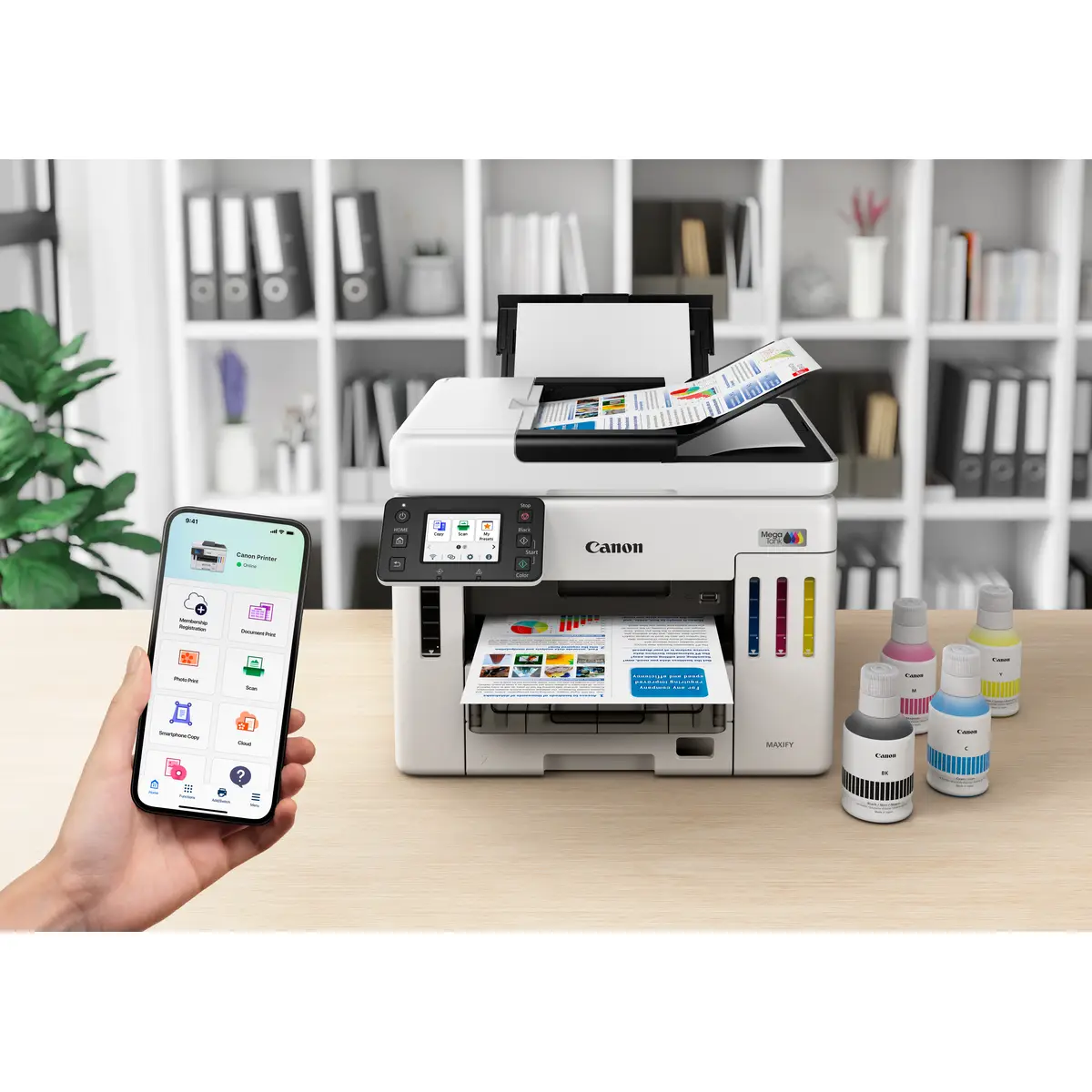 MAXIFY GX 7150 Multifunktionsdrucker Tintenstrahl A4 600 x 1200 DPI WLAN