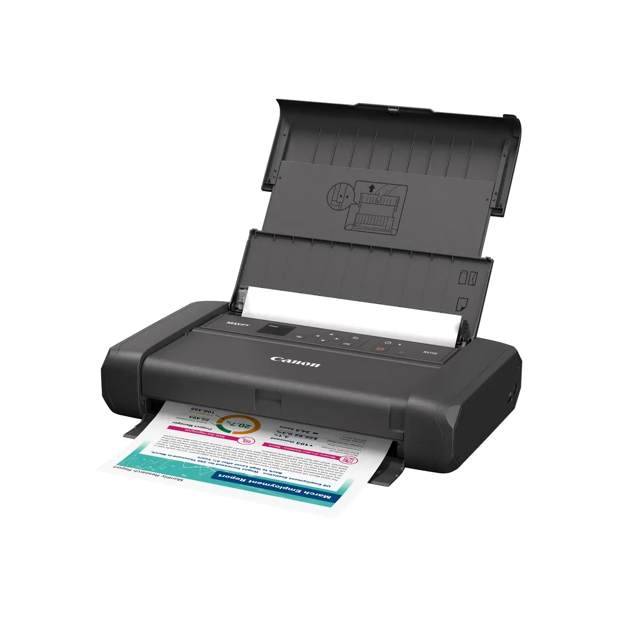MAXIFY BX110 mit Akku, mobiler Tintenstrahldrucker