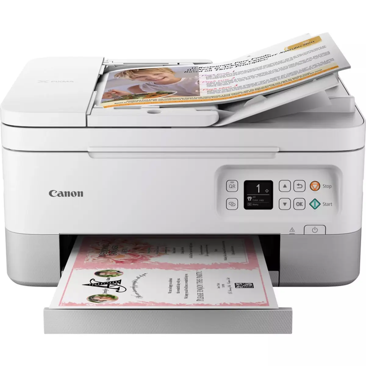 PIXMA TS7451i 3-in-1 WLAN-Farb-Multifunktionssystem, Weiß
