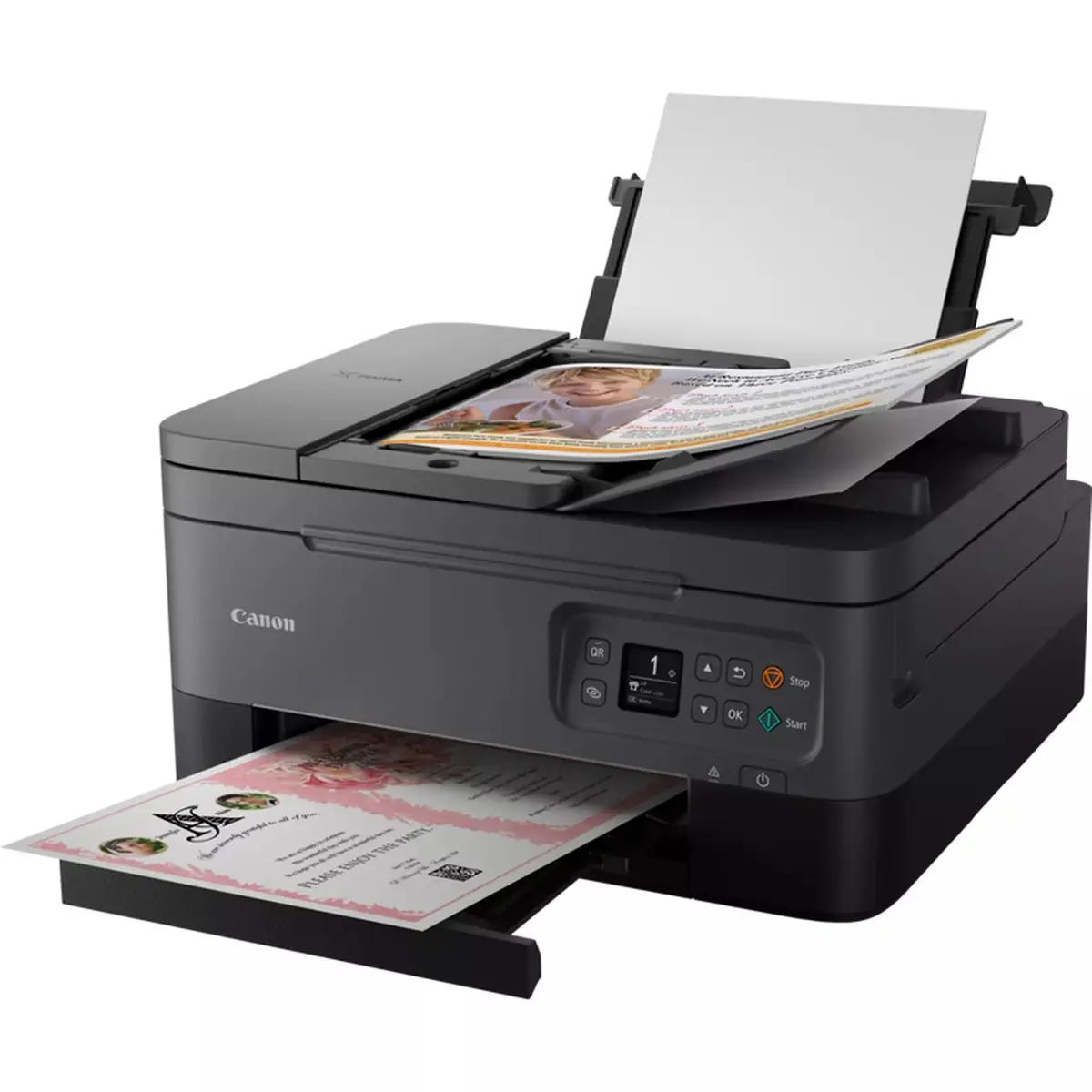 PIXMA TS7450i 3-in-1 WLAN-Farb-Multifunktionssystem, Schwarz
