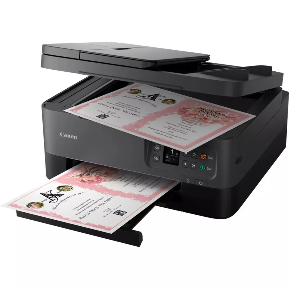 PIXMA TS7450i 3-in-1 WLAN-Farb-Multifunktionssystem, Schwarz